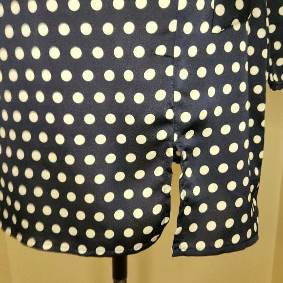Retro polkadot wrap dress - Picture 10 of 12